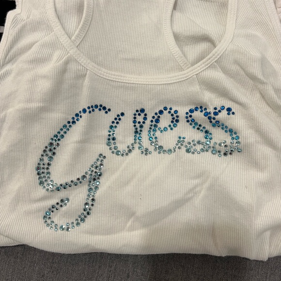 Guess y2k rhinestone thank top bundle (2) - Picture 4 of 5